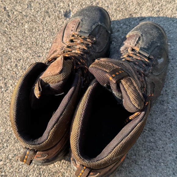 Wolverine - Men's (Sz 10) Brown Hudson Hiker Steel Toe Work Boots - Picture 4 of 6